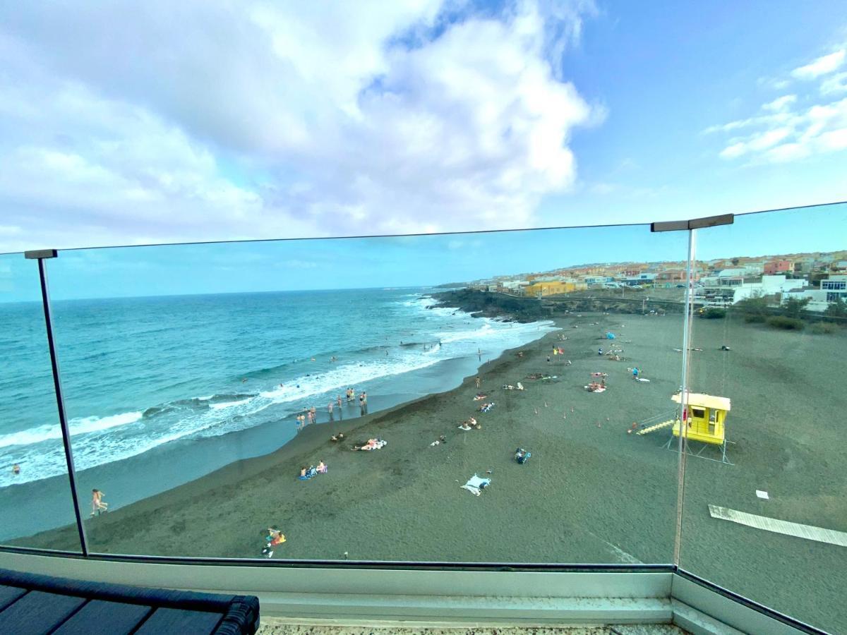 Hermoso Edificio Frente Al Mar Con Gran Terraza Y Hermosas Vistas Las Palmas de Gran Canaria Exterior photo