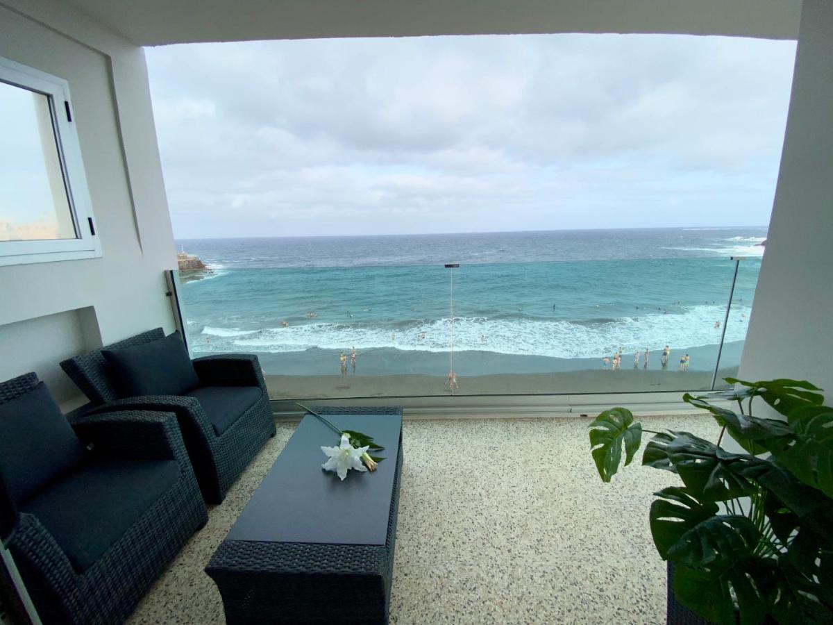 Hermoso Edificio Frente Al Mar Con Gran Terraza Y Hermosas Vistas Las Palmas de Gran Canaria Exterior photo
